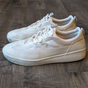 Nike SB Nyjah Free 2 Summit White BV2078 109 Men's Size 10.5 Skate Shoes Sneaker